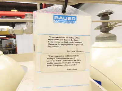 Used BAUER _UNKNOWN_ Pressure Tanks Indiana US | Arrow Industrial #1411471