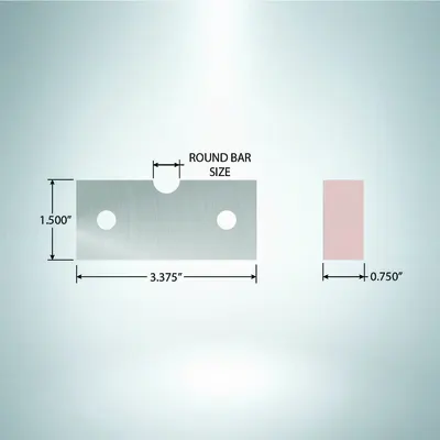 CLEVELAND PUNCH & DIE P20B0028 Shear Blades | Punch Press and Shear (2)