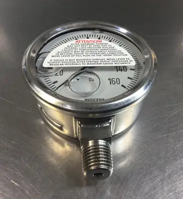 WIKA 233.53.2.5 Pressure Gauge 160PSI 5335.160 Liquid Filled 6D-9
