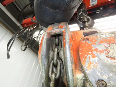 1 Ton 2000Lb Manual Chain Fall Hand Hoist 21' 4" Lift