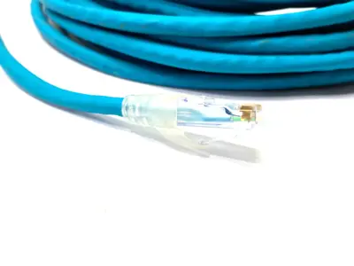 USED LUMBERG DOUBLE-ENDED RJ45 ETHERNET CORDSET 900004104