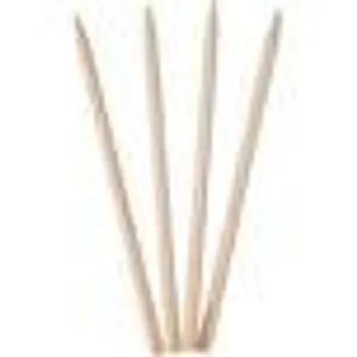 5 1/2" Eco-Friendly Extra-Thick Wood Skewer - 1000 / Box