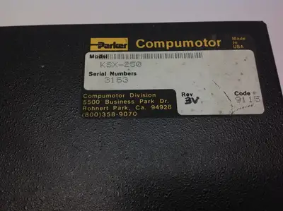 USED PARKER COMPUMOTOR BRUSHLESS SERVO DRIVE KS SERIES