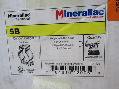 New | in-Stock MINERALLAC _UNKNOWN_ Connector Accessories | OCO Industrial #1742839