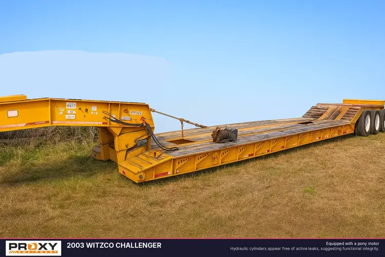 Used 2003 WITZCO CHALLENGER Lowboy Trailers North Carolina US | Proxy Equipment #1380480