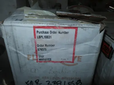 PALLET OF ASSORTED FLOWSERVE REPLACEMENT PARTS