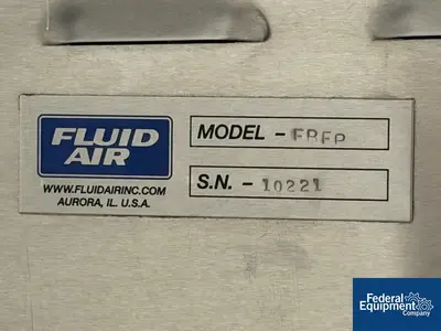 Used Fluid Air Fluid Air 0002 FBFP Fluid Bed Fluid Bed Dryers Ohio US | Federal Equipment Company #1337786