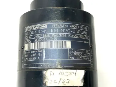 USED INDRAMAT, REXROTH SYNCHRONOUS MOTOR, PERM. MAGNET
