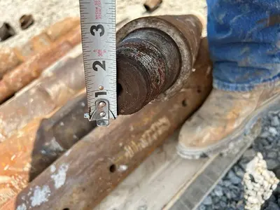 Used AFTERMARKET 5" X 3 FT. CHISEL DRILL BIT FOR CABLE TOOL Drills Pennsylvania US | East West Machinery & Drilling #1417372