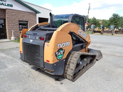 Used 2019 CASE TV370 Compact Track Loaders Massachusetts US | Brookside Equipment Sales #1422190