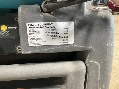 Used TENNANT S5 Sweepers Michigan US | Miedema Asset Management Group #1445812