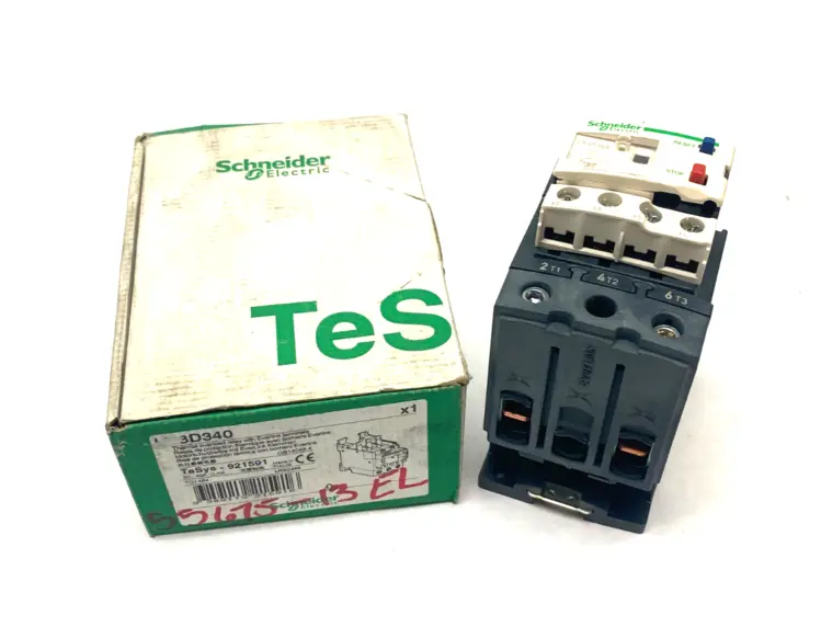 Used SCHNEIDER ELECTRIC TESYS DECA THERMAL OVERLOAD RELAY Relays & Switches | Maverick Industrial Sales #1110889