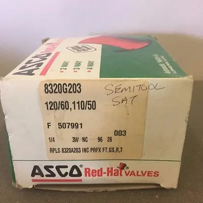 ASCO 8320G203 120/60, 110/50 solenoid valve