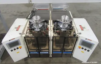 Used HAYSSEN ULTIMA 8-1 Net Weigh Filler Scale Vertical Form & Fill Illinois US | Aaron Equipment #760649