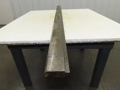 Press Brake Die 74" Long 90° V 1/2" Tang Offset 2-5/8" H 1-7/32" Wide