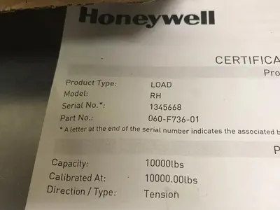 USED HONEYWELL 060-F736-01