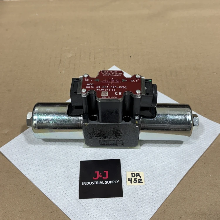 New | in-Stock Toyooki Kogyo HD1E-3W-BGA-025-WYD2 Valves/Fittings Indiana US | J&J Industrial Supply #524176