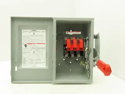Siemens HNF361 Heavy Duty Safety Disconnect Switch 3P 30A 600VAC 250VDC