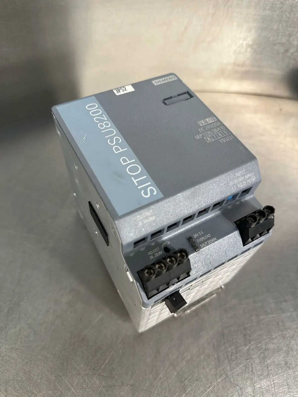 Siemens 6EP1336-3BA10 PSU8200 SITOP Power Supply 20A 24VDC (5.5.3)