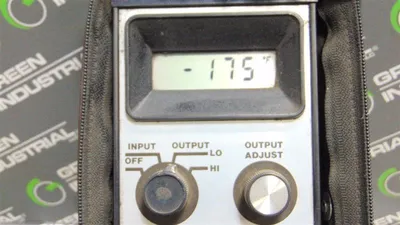 Transmation Inc. PPS miniTemp 1061 Calibrator with Carrying Case and Leads Used