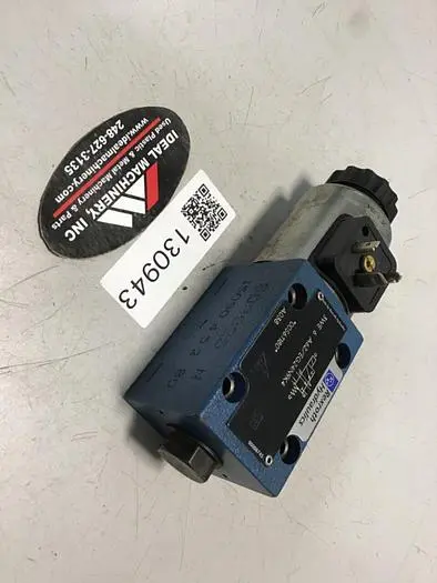 Used REXROTH 3WE6A62/EG24N9K4 Valves/Fittings Michigan US | Ideal Machinery #600245