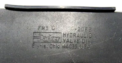 NEW PARKER FM3D-20FB FLOW CONTROL VALVE FM3D20 FM3D20FB
