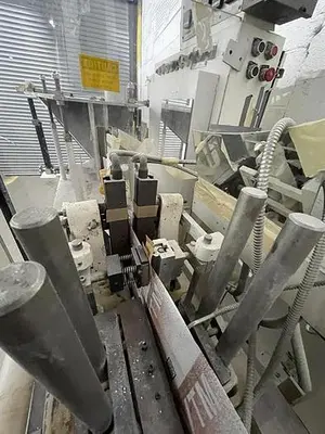 Bartelt model IM7-12 Pouch Packager with AMS Auger Filler