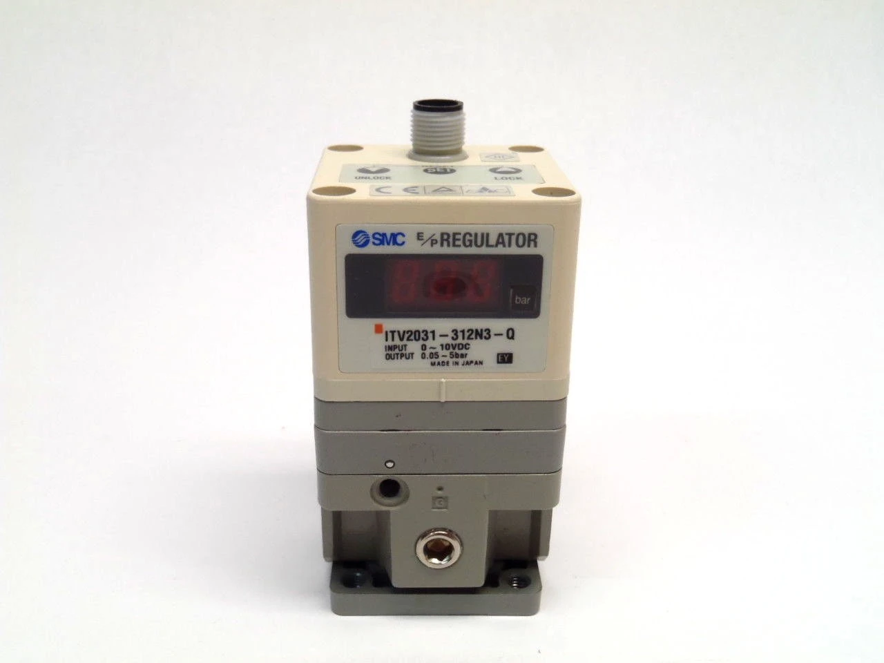 Used SMC Electro Pneumatic Regulator Solenoid Regulators Michigan US | Maverick Industrial Sales #1395838