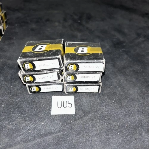 (6) Tritan Ss1623 Zz  Radial Ball Bearing,Ss,0.625In Bore Dia Fast Shipping!