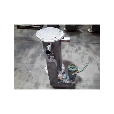 Used 10x12 Semco Rotary Airlock valve with Dual Shaft Agitated lump breaker