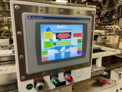Used SENTRY HIGH LEVEL Palletizers | Beverage Industries #1359549