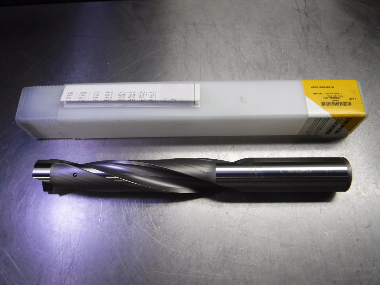 Kennametal KSEM 1.5" Coolant Thru Indexable Drill KSEM1500R5SS150 (LOC1424B)
