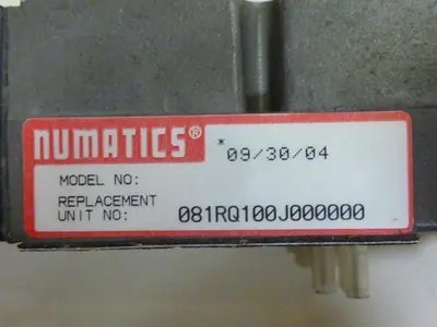 USED NUMATICS 081RQ100J000000