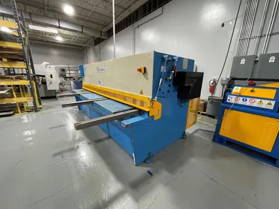 Knuth 1/4 x 10 Hydraulic Squaring Shear
