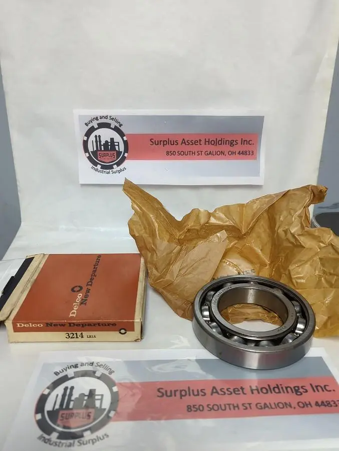 New | in-Stock DELCO NEW DEPARTURE 3214 Industrial Controls Ohio US | Surplus Asset Holdings #1289433