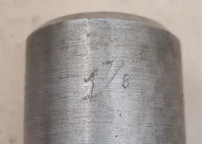 KEYSEATER BROACH BUSHING 1-7/8" OD X 3-1/8" OAL WITH 9/16" MEASURED SLOT SIZE
