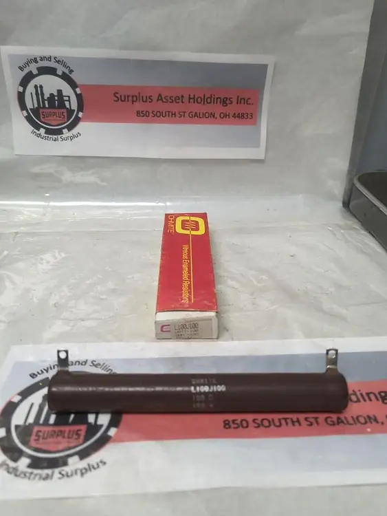 New | in-Stock OHMITE L100J100 Miscellaneous Equipment (Electrical & Power) | Surplus Asset Holdings #1193894