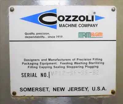 USED COZZOLI VP-12-SF-SS-62