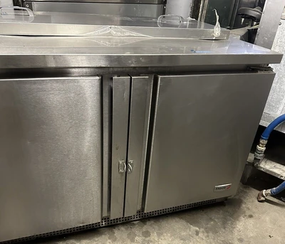 174-0085 Fagor FST-48-12 48” Commercial Self Contained Prep Table Cooler