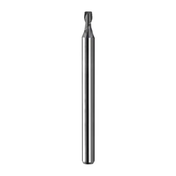 Kyocera .20mm Carbide End Mill 2 Flute TA Coating 30 Deg Helix
