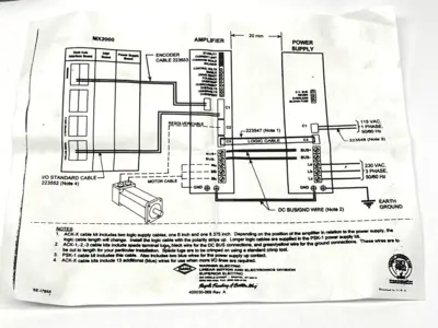 ACK-X | Superior Electric  Cable Kit MX2000 - New – Open box