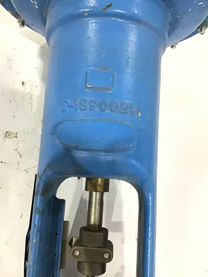 Warren E-1890021/26756 Air Actuated Control Plug Valve 20 PSIG