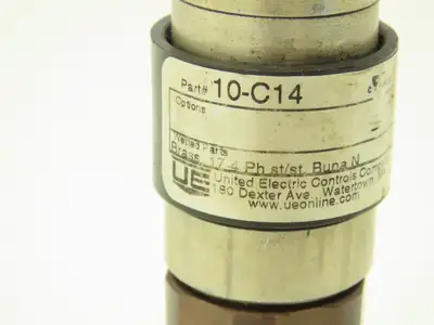 United Electric 10-C14 Hydraulic Pressure Switch 180-3000PSI 250VAC 5A