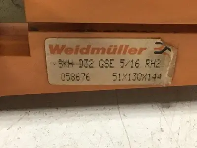 USED WEIDMULLER SKHD32GSE 5/16RH2
