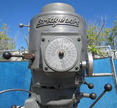 Bridgeport 1.5 HP J Head Vertical Mill Milling Machine Variable Speed 460V 3 Ph