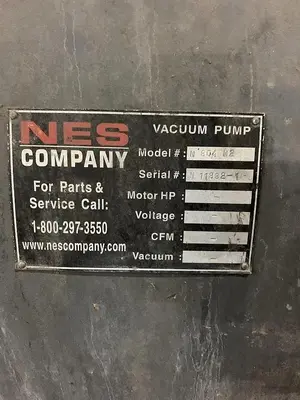 NES COMPANY NASH VACUUM PUMP 904 M2 / 904M2