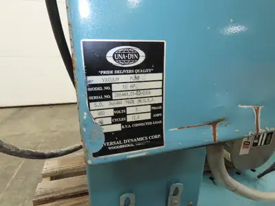 Gardner Denver Sutorbilt Positive Displacement Blower 5MR 15Hp Una Din Hopper