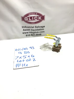 Apollo 8224304 Ball Valve 3-Piece Series: 82-200 1/2” 600 psi CWP Pressure