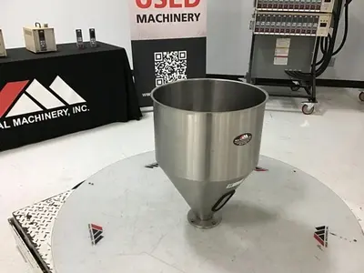 USED METAL FABRICATOR HOPPER