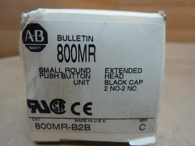 NEW ALLEN BRADLEY 800MR-B2B BLACK